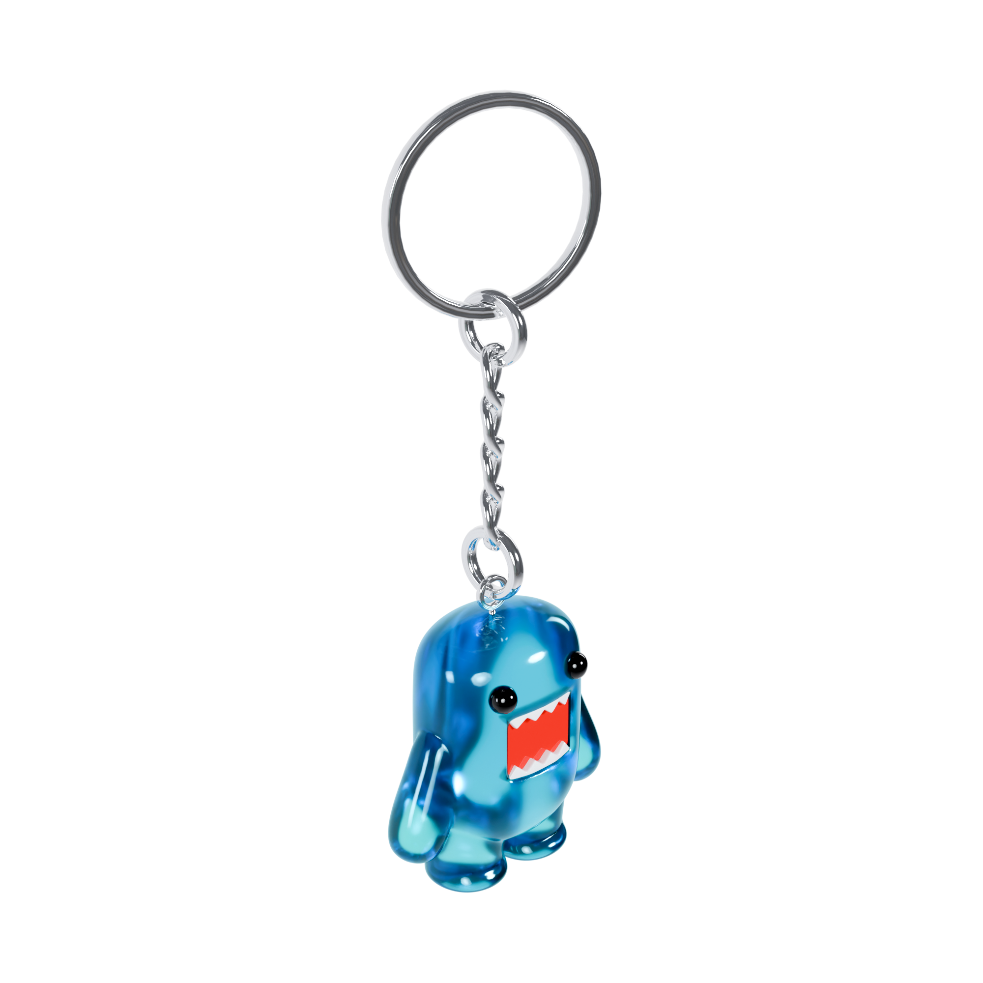 DOMO KEYCHAIN - BLUE