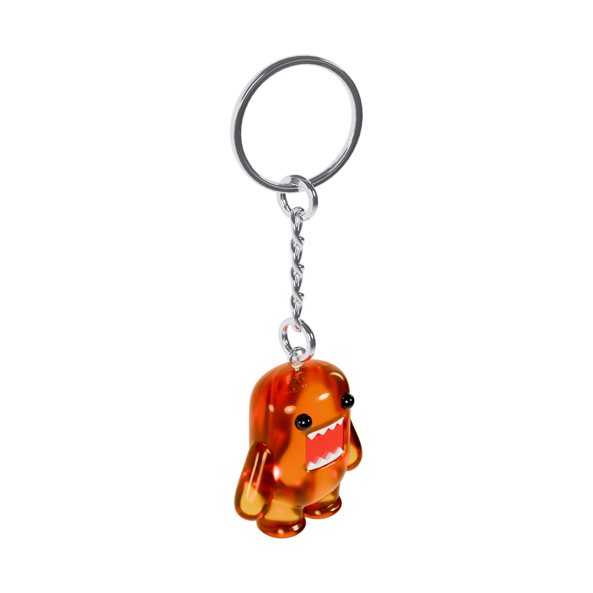 DOMO KEYCHAIN - ORANGE