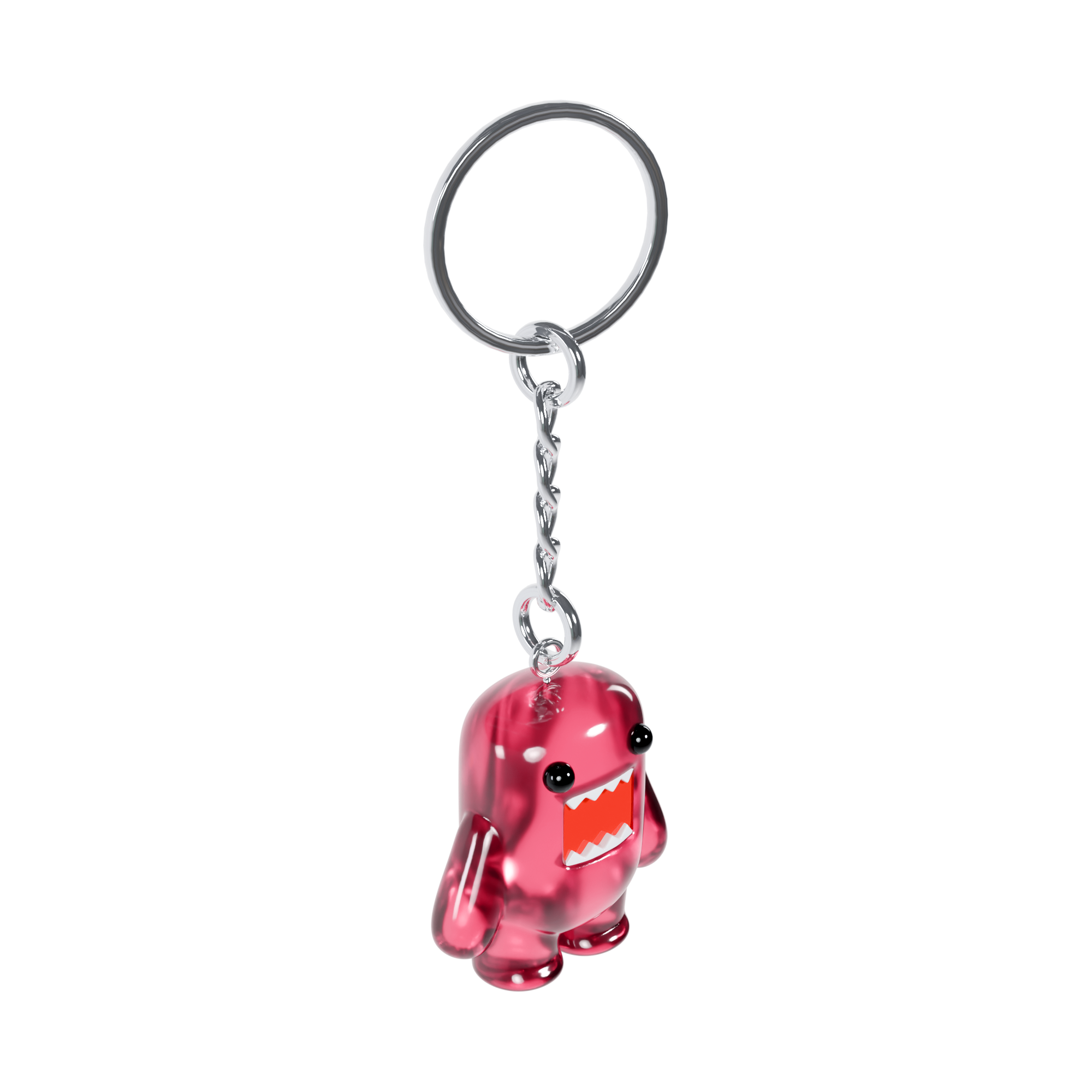 DOMO KEYCHAIN - PINK