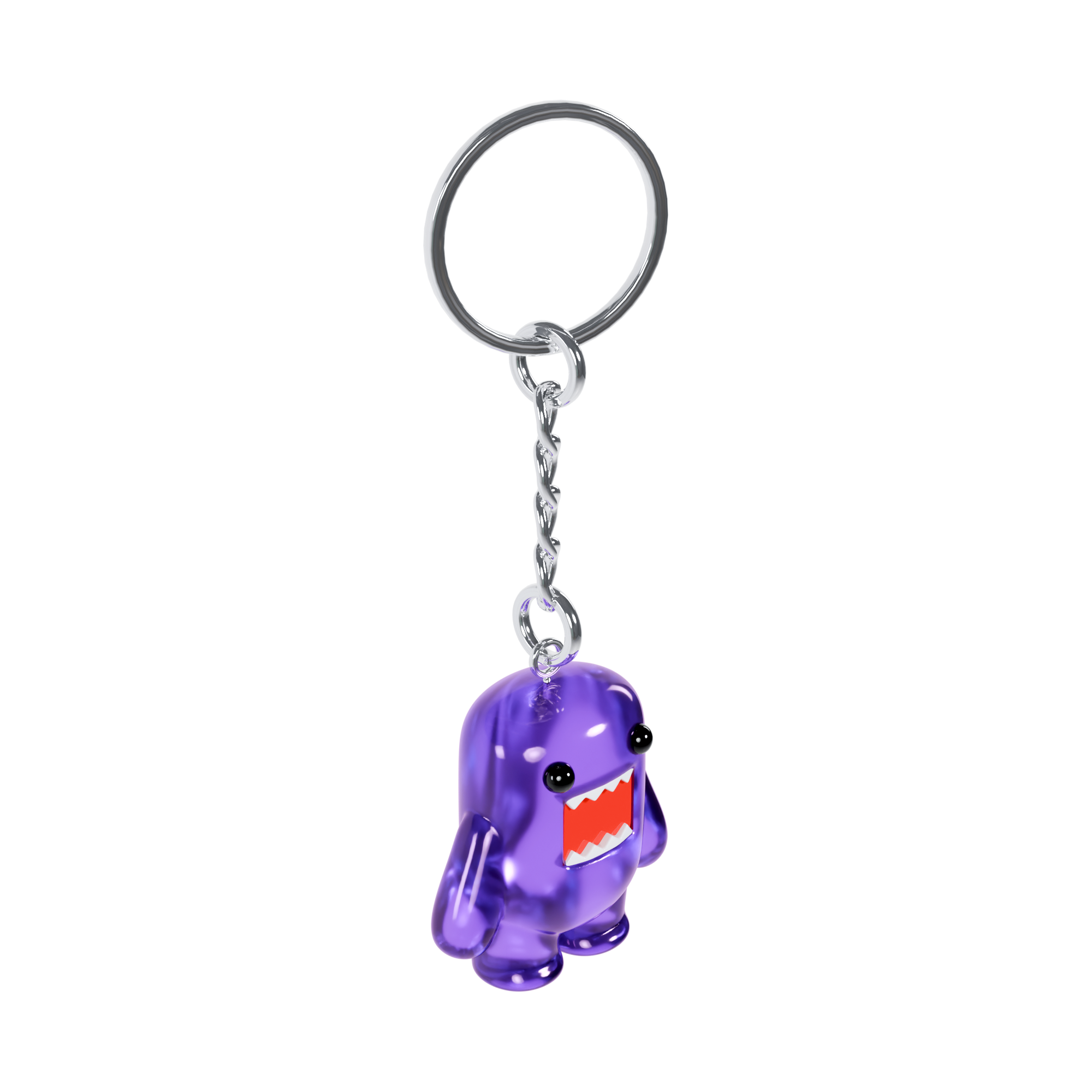 DOMO KEYCHAIN - PURPLE