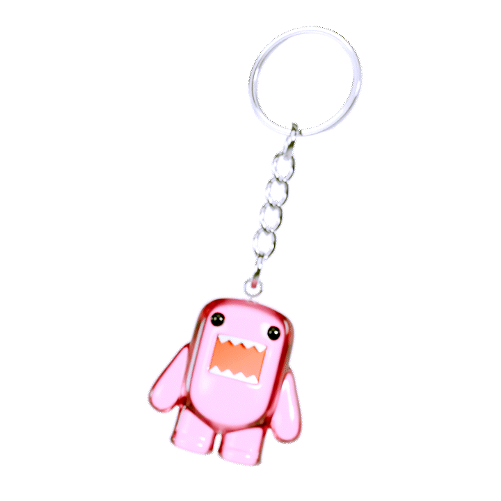 DOMO KEYCHAIN - PINK