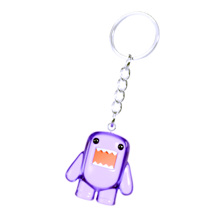 DOMO KEYCHAIN - PURPLE